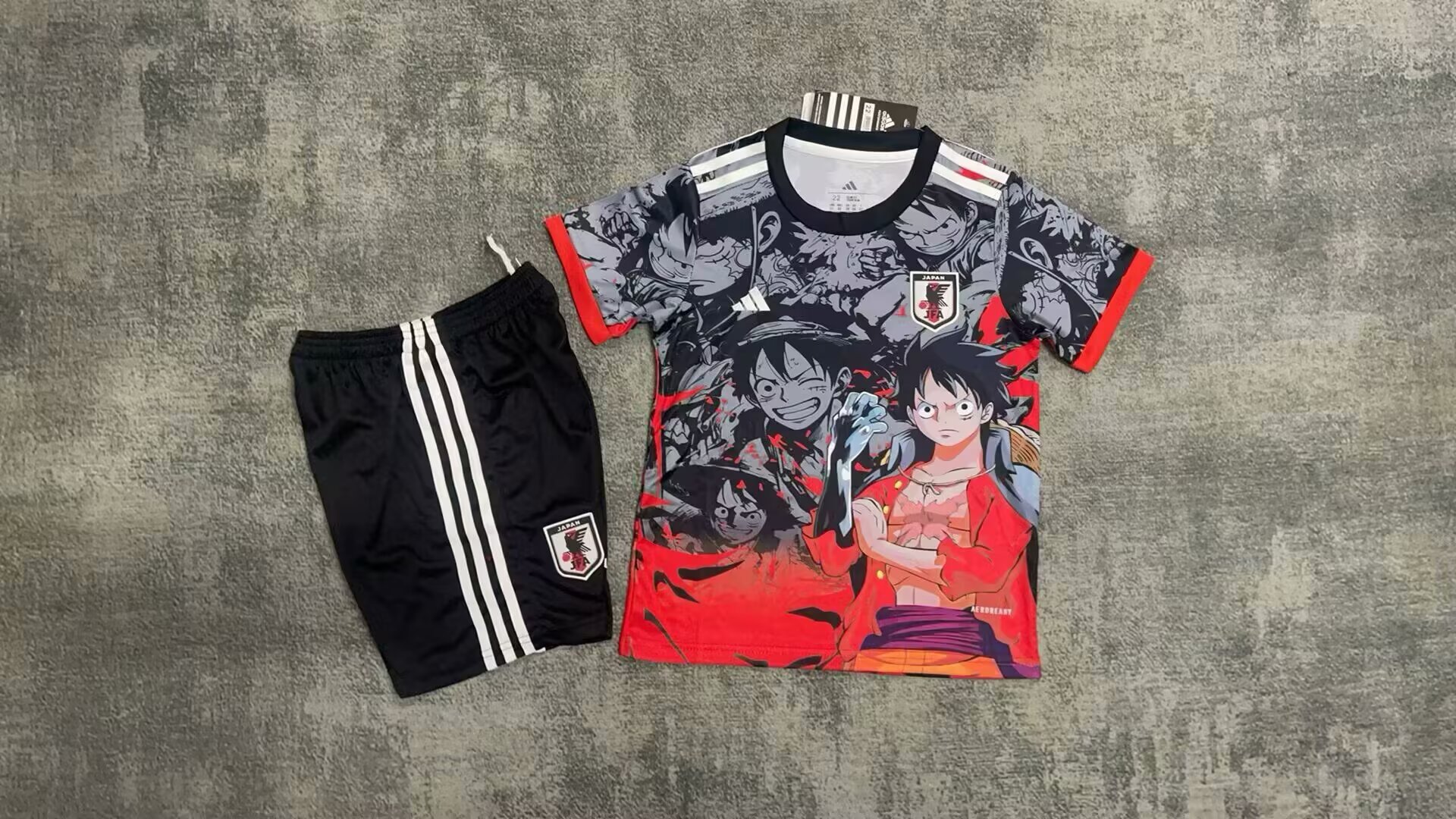 2025/2026 Japan Anime Gray Football Shirt AAA fan-grade Kids Size