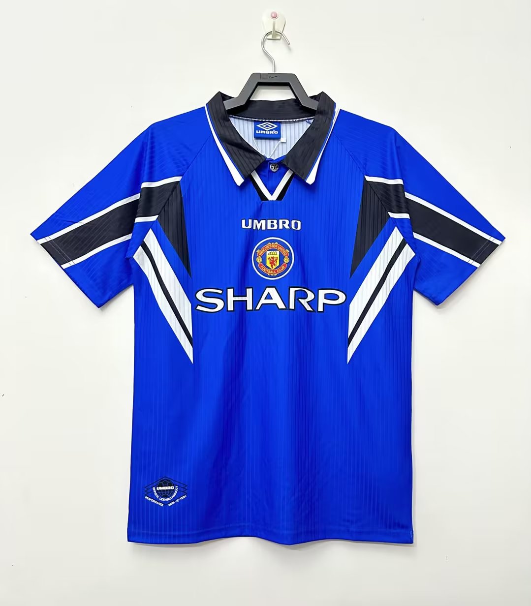 1996/1998 Retro Manchester United Third Away Football Shirt AAA fan-grade