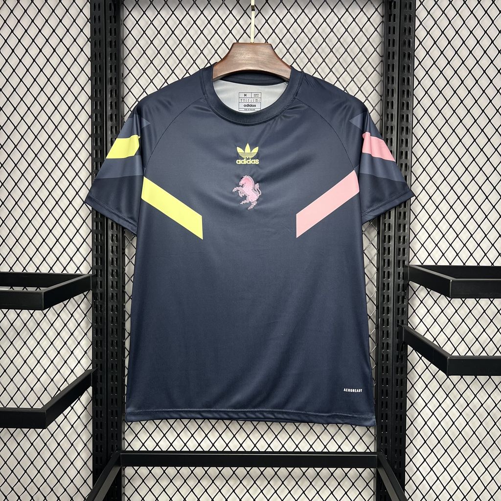 2024/2025 Maillot d'Entraînement Pré-Match Juventus Qualité Thaï