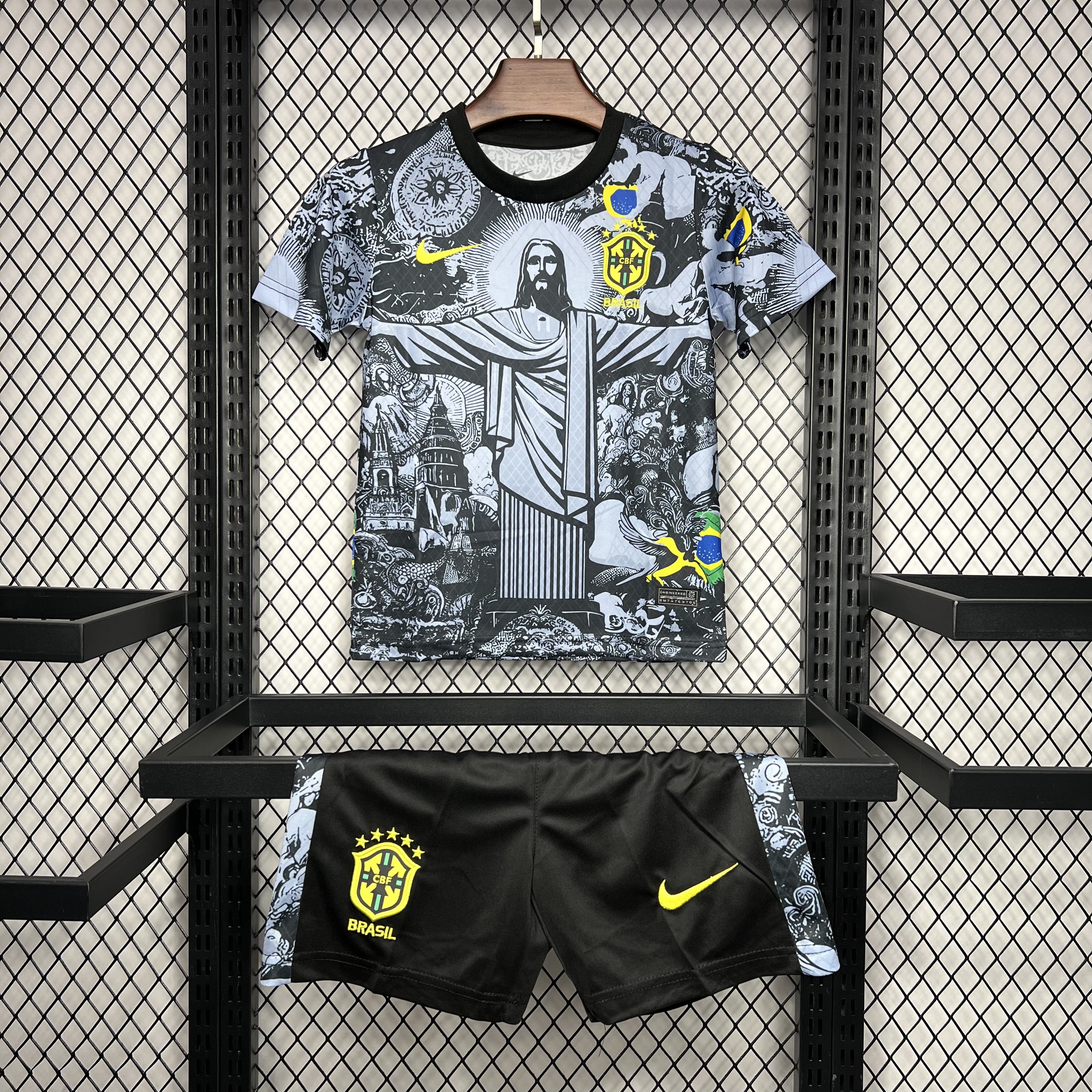 2024-2025 Brazil Special Edition Gray Kids Size