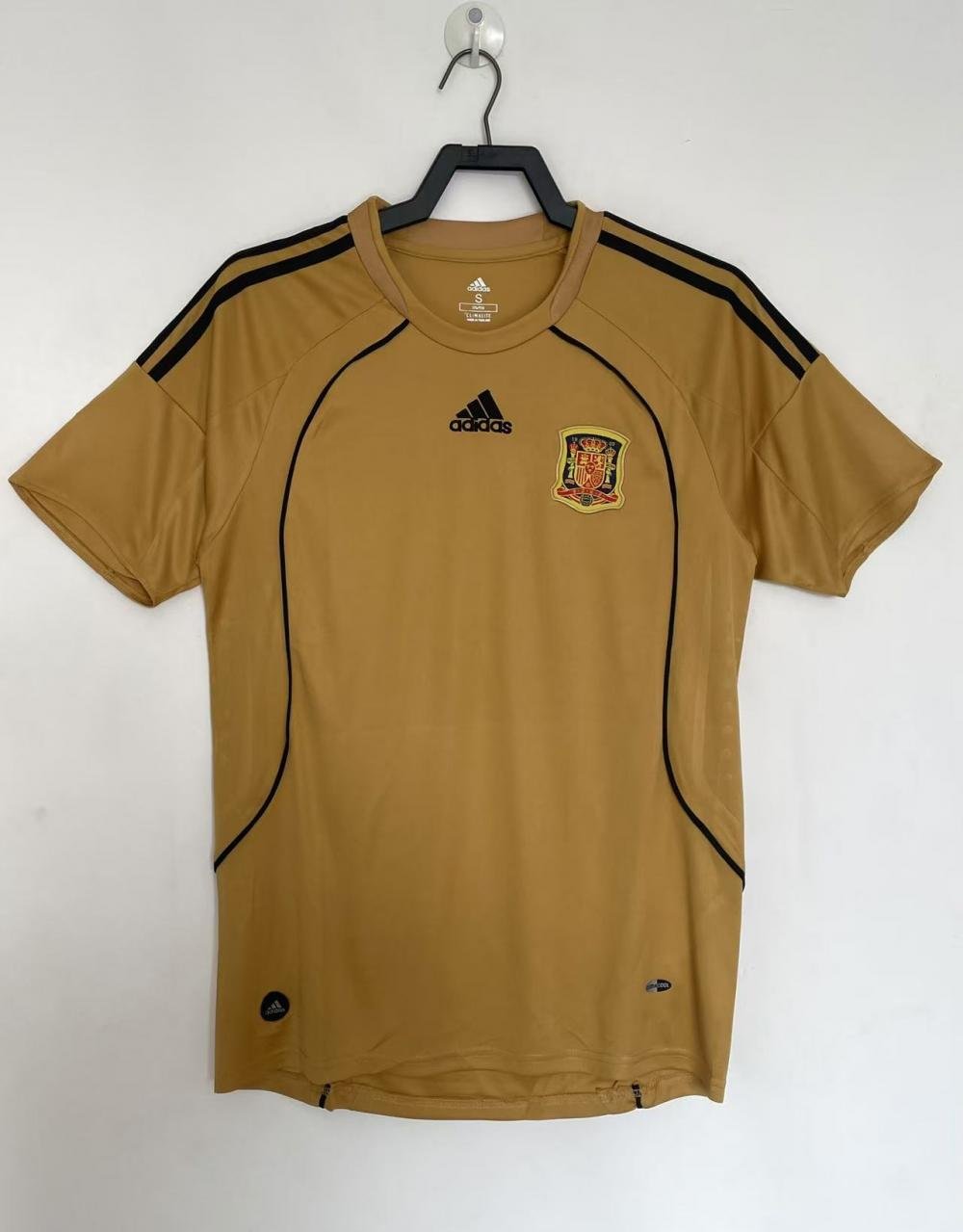 2008 Retro Spanien Auswärtstrikot Thai-Qualität