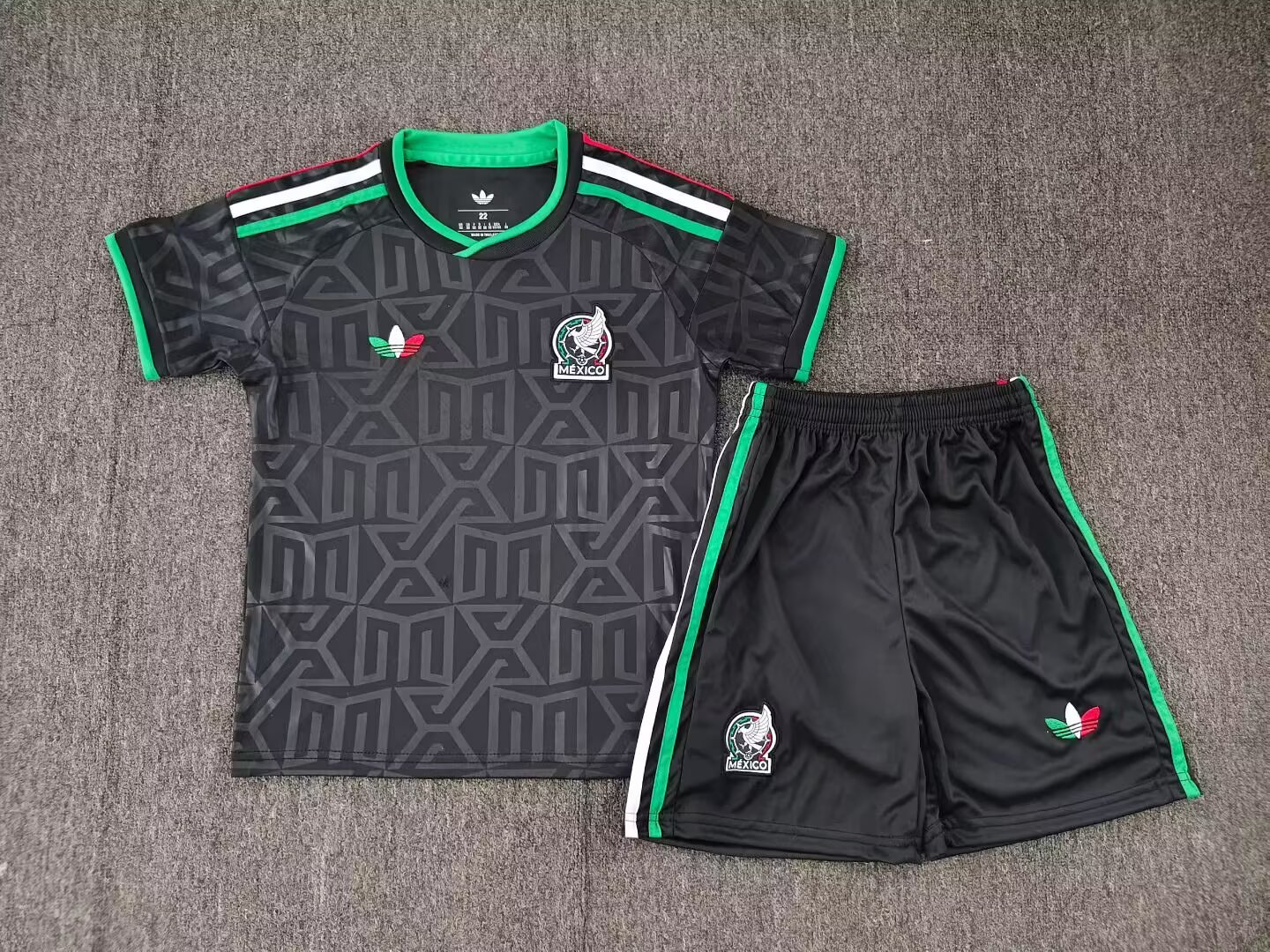2026 Mexico National Team Third Away Football Jersey 1:1 Thai Quality Kids Size