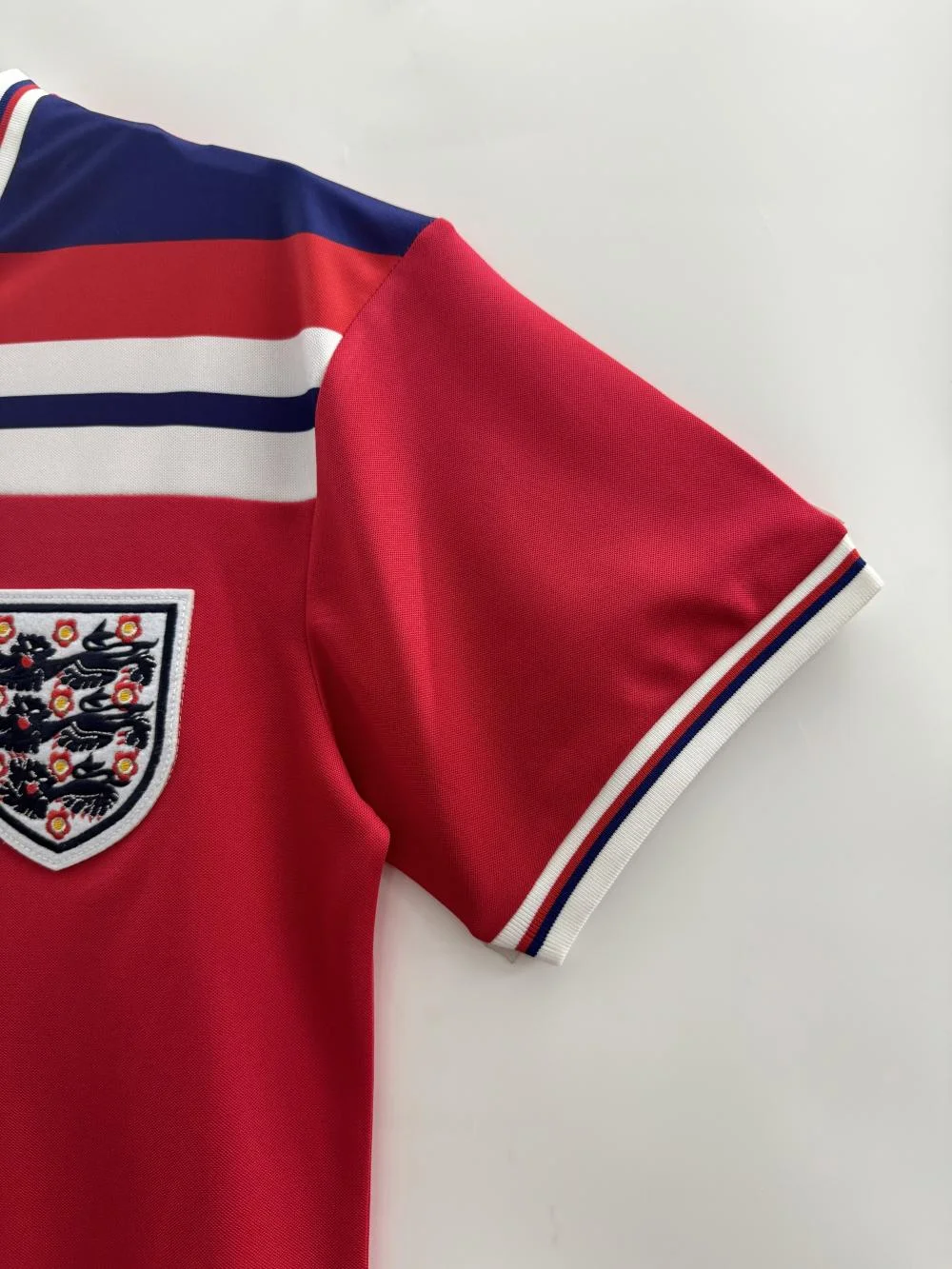 1982 Retro England Away Soccer Jersey — view 3