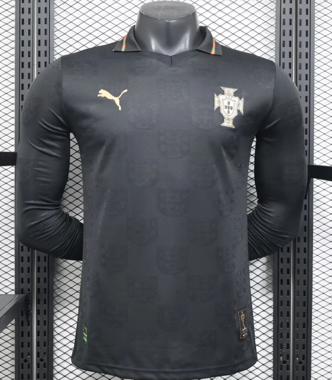 2026/2027 Long Sleeve Player Version Portugal Away Football Shirt AAA fan-grade