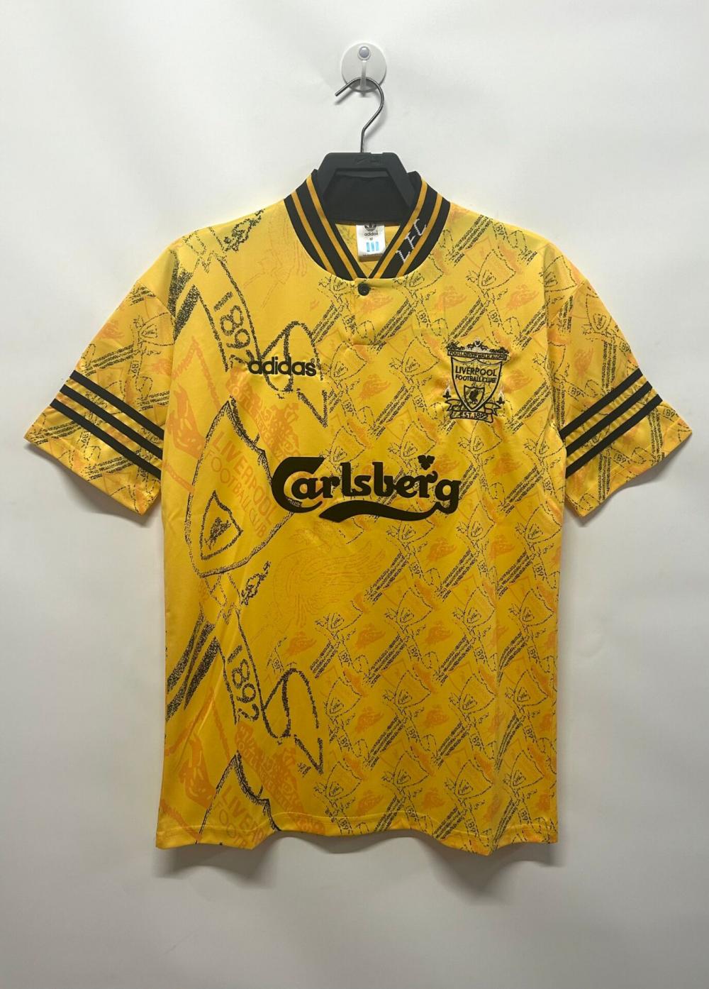 1994/1996 Retro Liverpool FC Tercera Camiseta de Visitante Calidad Tailandesa