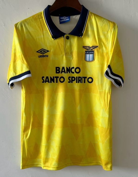 1991 Retro Lazio Away Soccer Jersey AAA fan-grade