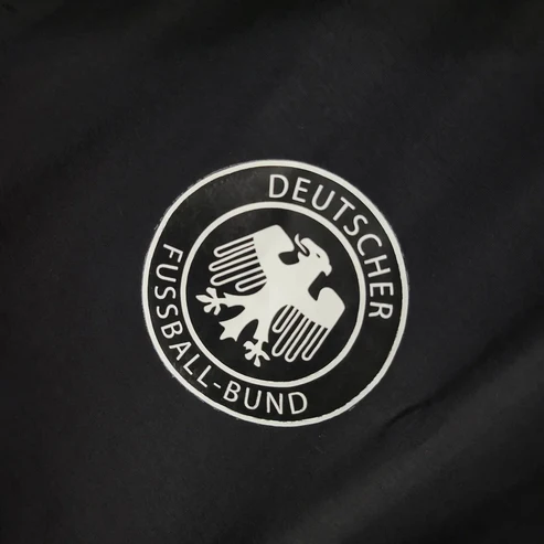 2024 Germany Windbreaker Black Soccer Jersey — view 4