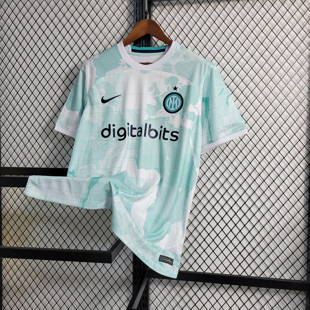 2022/2023 Internazionale Mailand Auswärts Fußballtrikot Qualität Thai — view 4