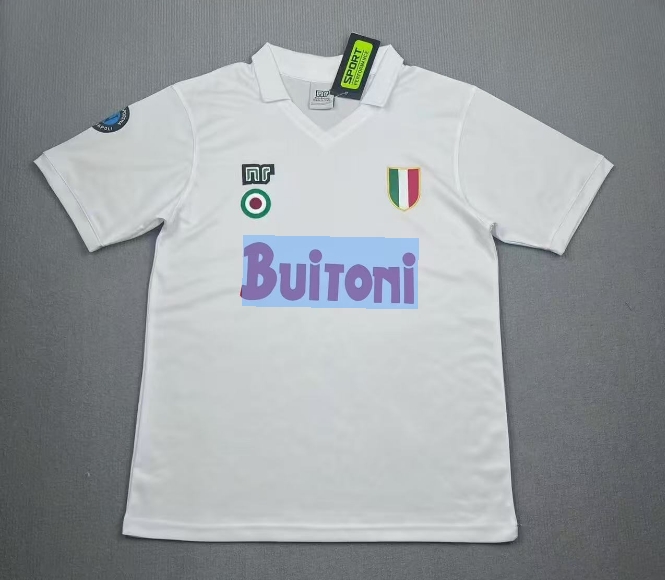 1987/1988 Maillot Extérieur Rétro Napoli Qualité Thaïlande