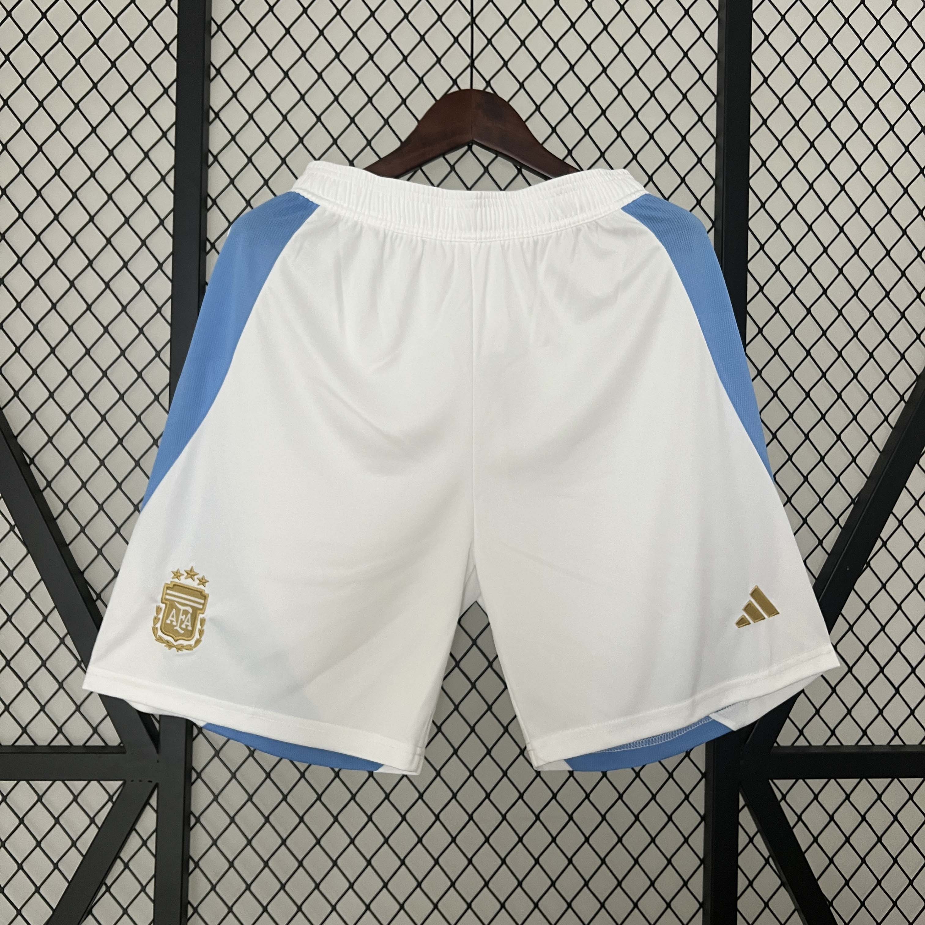 2024 Argentina National Team Home Shorts AAA fan-grade
