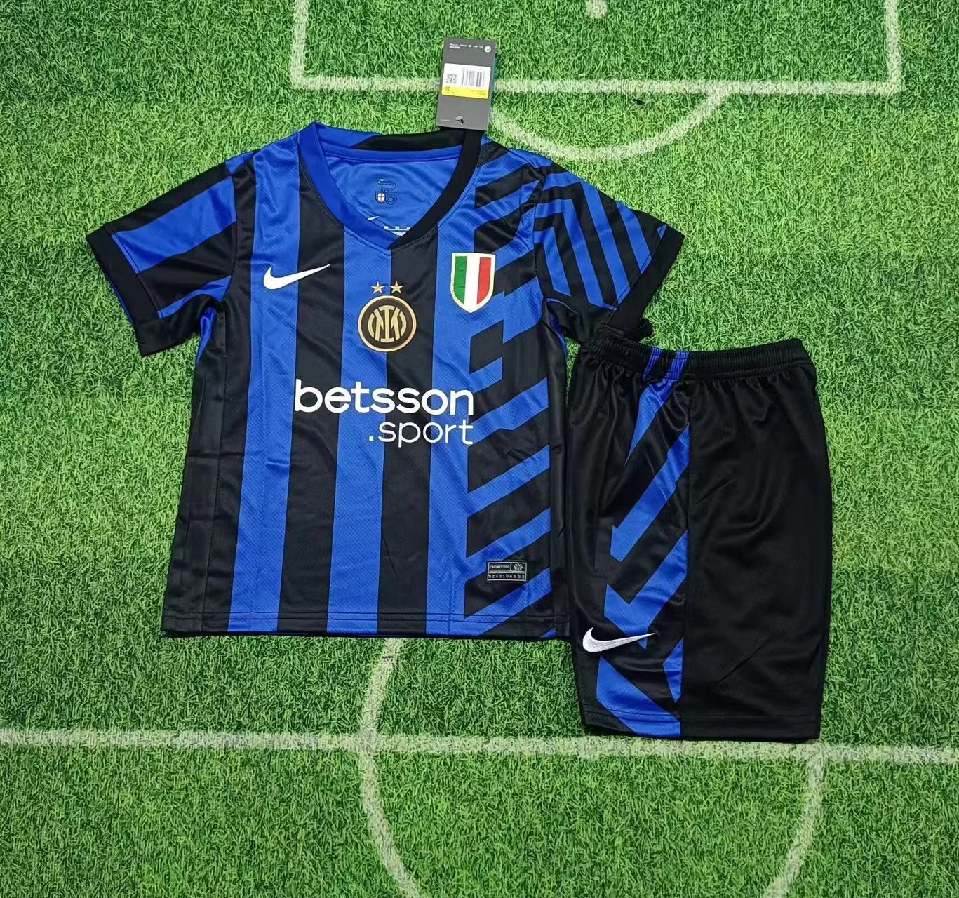 2024/2025 Inter Milan Home Football Jersey fan-grade Kids Size