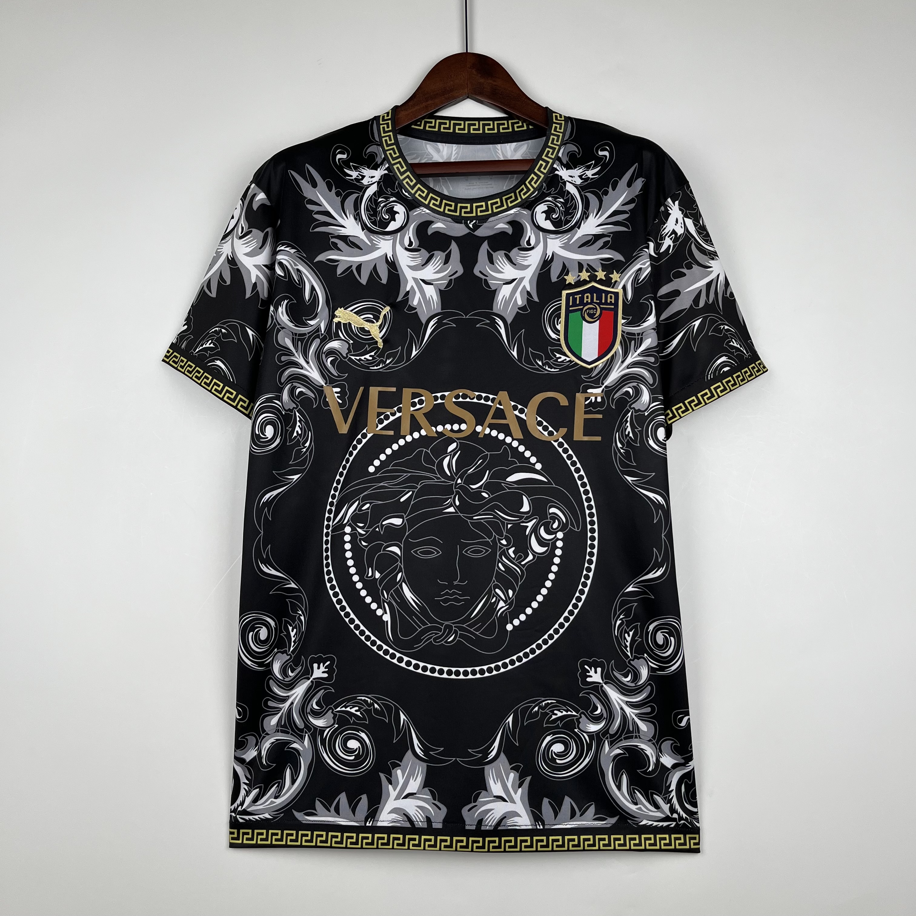 2024-2025 Italy Special Edition Black Soccer Shirt