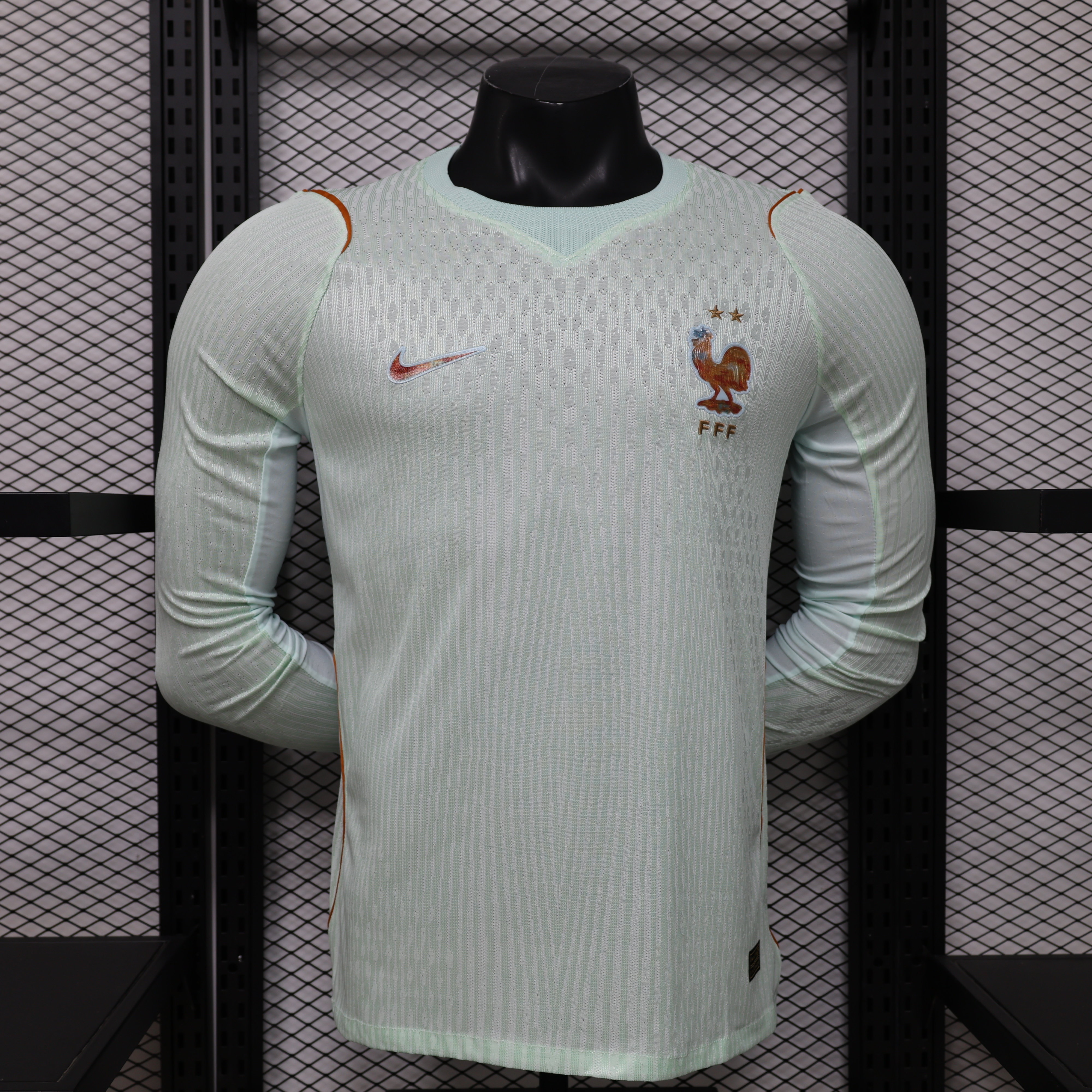 2026 Long Sleeve Player Version France National Team Away Football Shirt AAA fan-grade