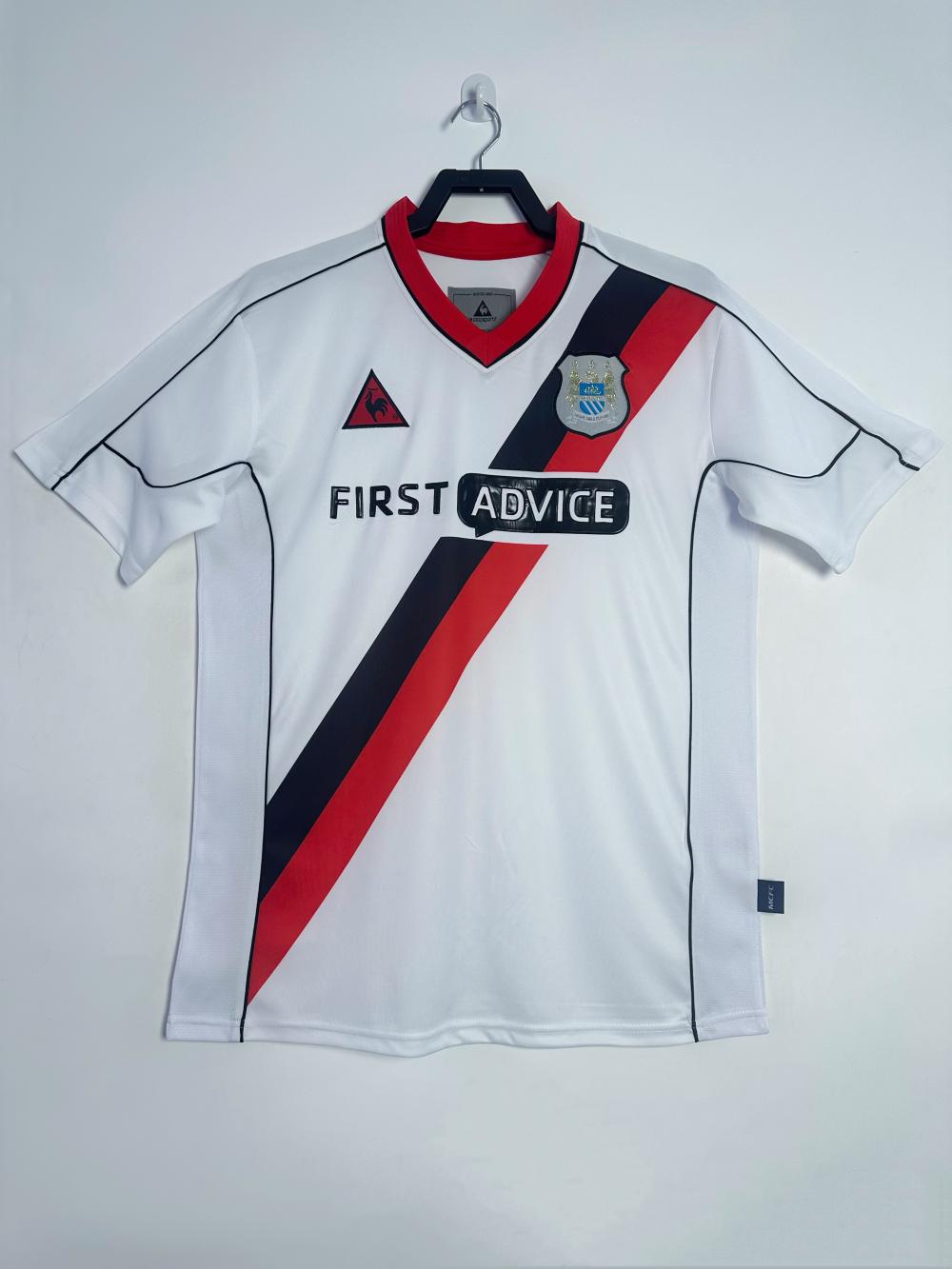 2002-2003 Retro Manchester City Away Football Shirt AAA fan-grade