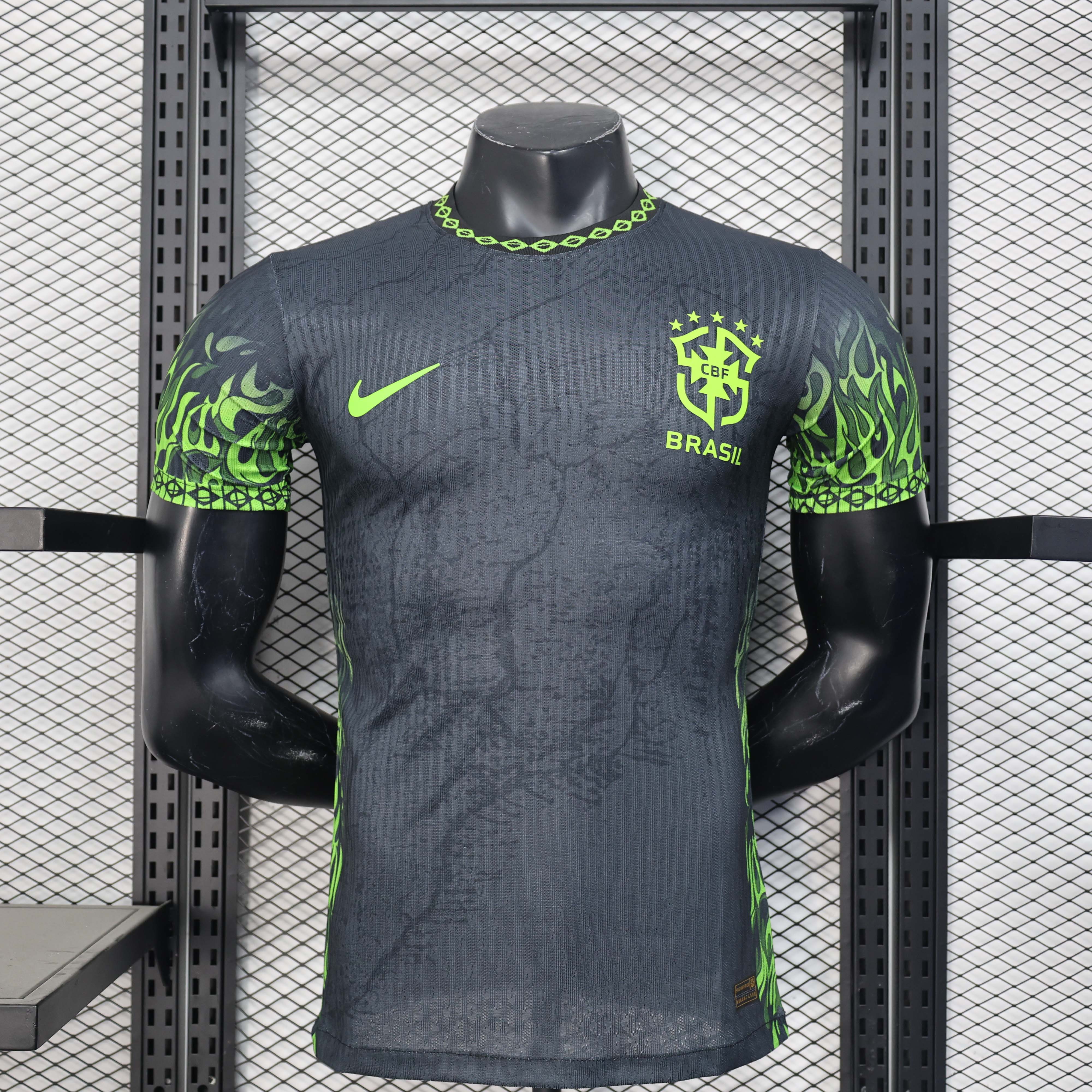 2025 Player Version Brazil Special Edition black Football Shirt AAA fan-grade