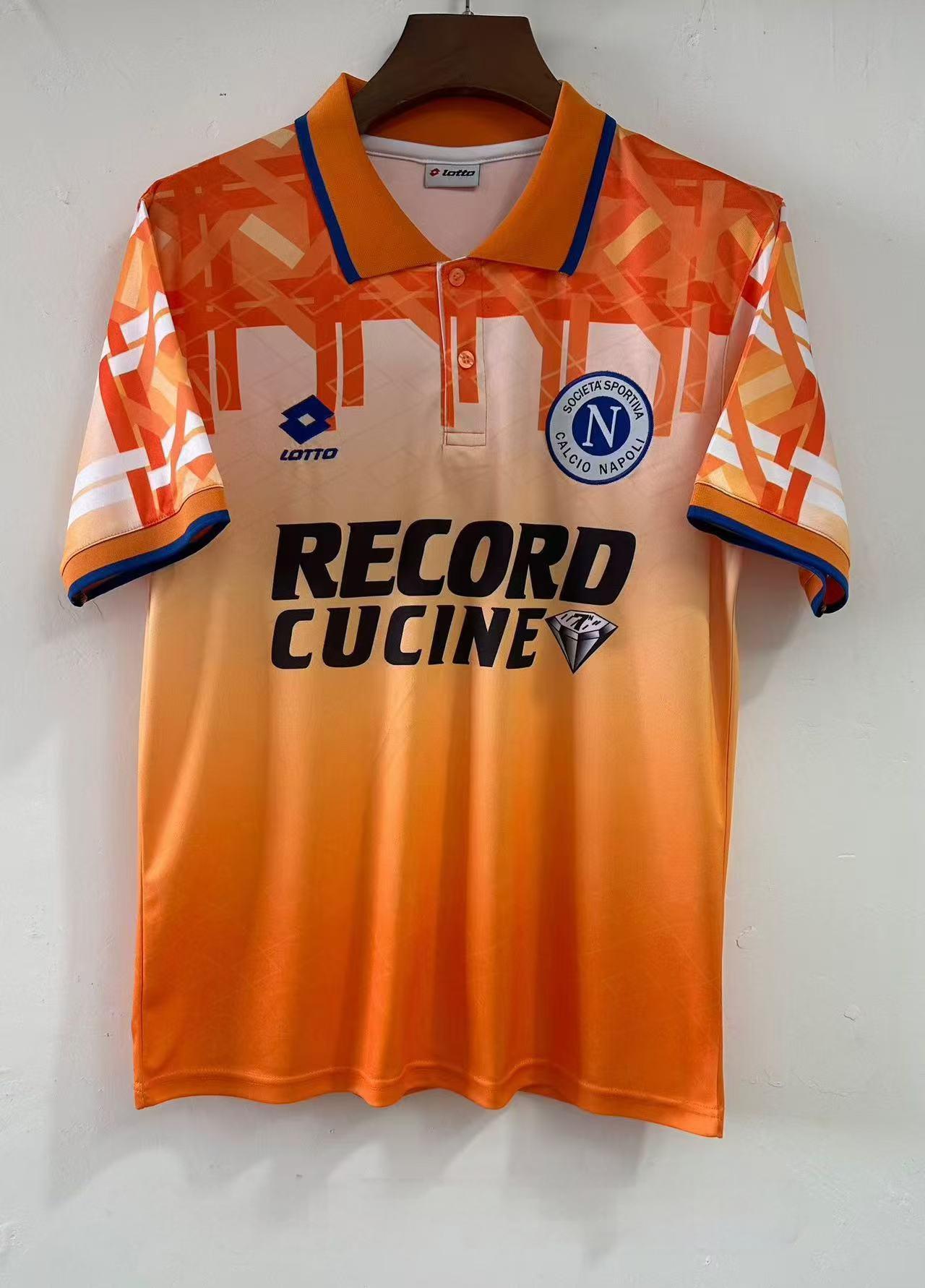 1994/1995 Rétro Napoli Extérieur Maillot de Football Qualité Thaï