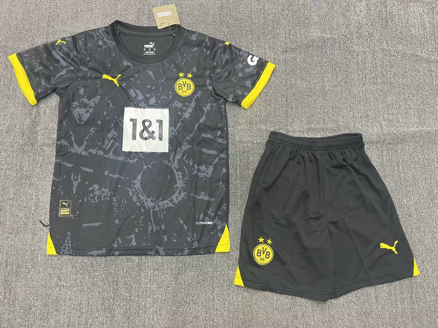 2023/2024 Dortmund Away Football Shirt AAA fan-grade Kids Size