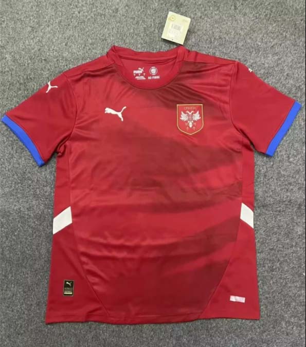 2024 Serbia National Team Home Football Shirt AAA fan-grade