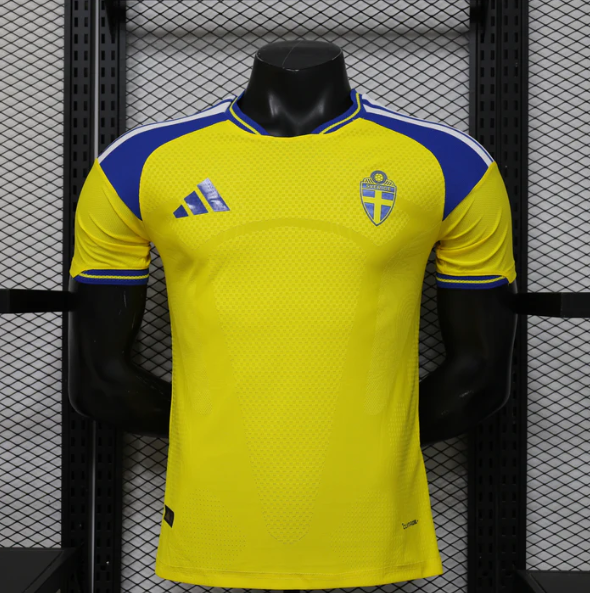 2026 Player Version Sweden National Team Home Football Shirt AAA fan-grade