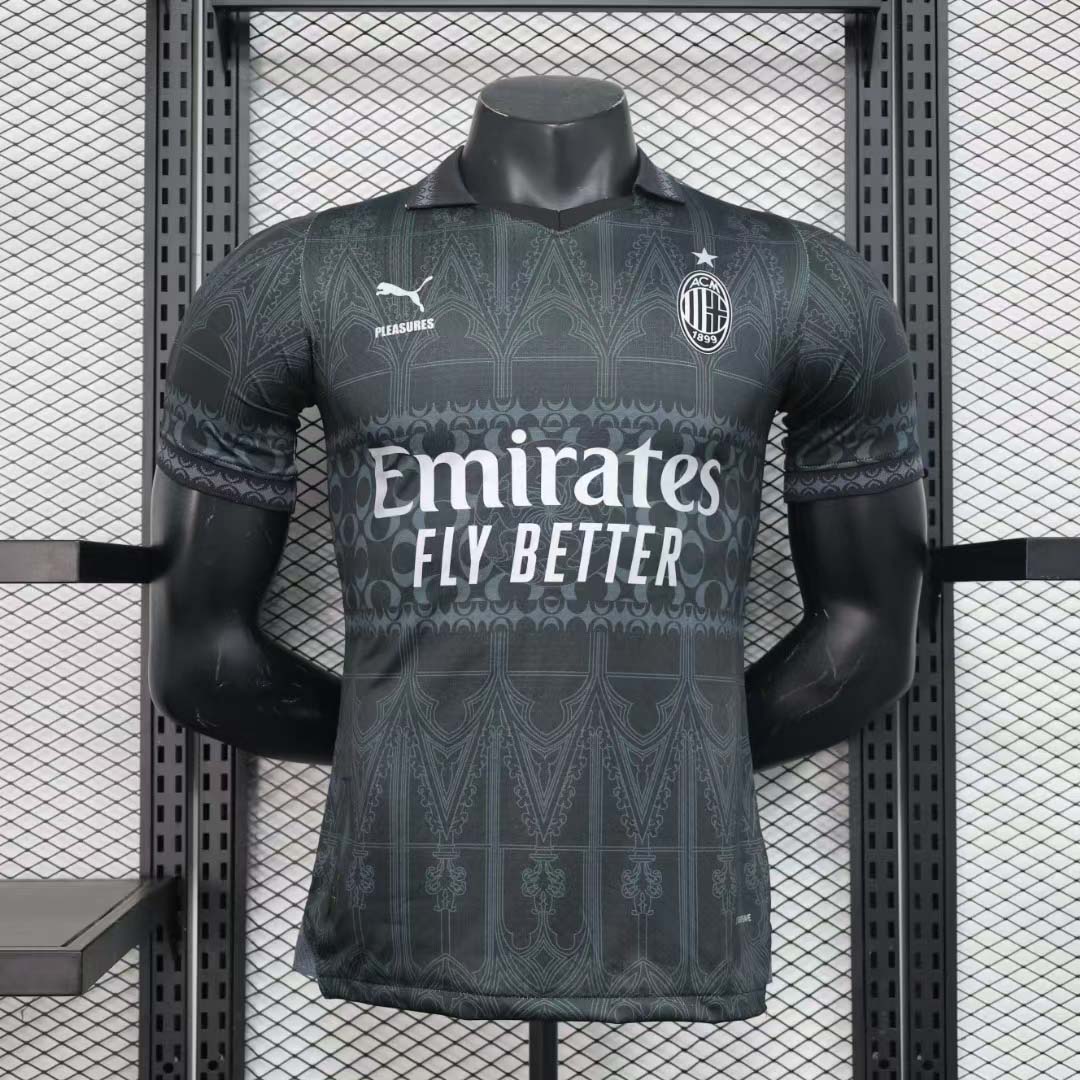 2023/2024 Player Version AC Milan Fourth Away Football Shirt AAA fan-grade
