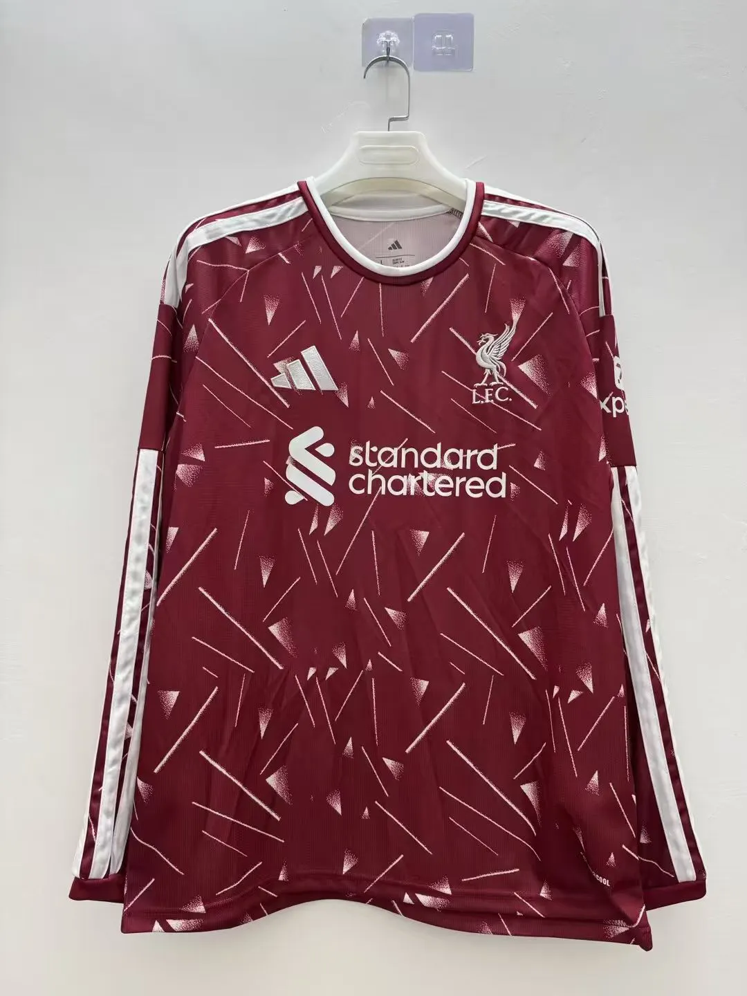 2026/2027 Long Sleeve Liverpool Home Soccer Jersey 1:1 Thai Quality
