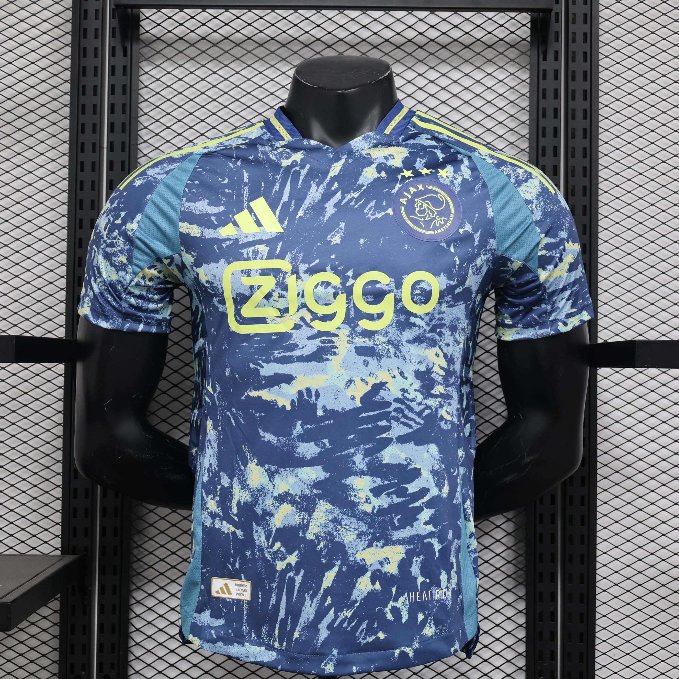 2024/2025 Spielerversion Ajax Auswärts Fußballtrikot Thai-Qualität