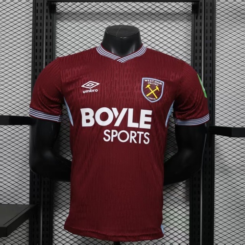 2025/2026 Spielerversion West Ham United Heim Fußballtrikot Thai-Qualität