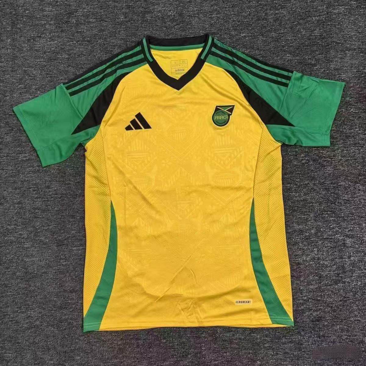 قميص كرة القدم المنزلي لمنتخب Jamaica 2025/2026 جودة تايلاندية