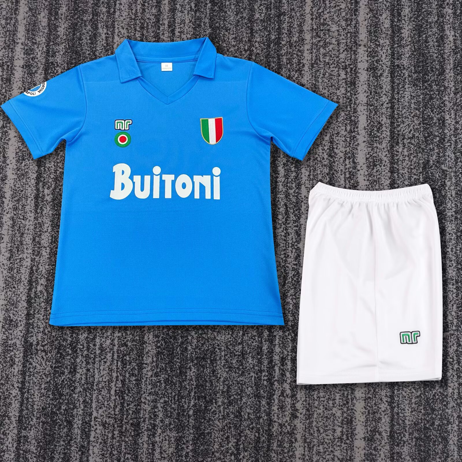 1987-1988 Retro Napoli Home Soccer Jersey AAA fan-grade Kids Size