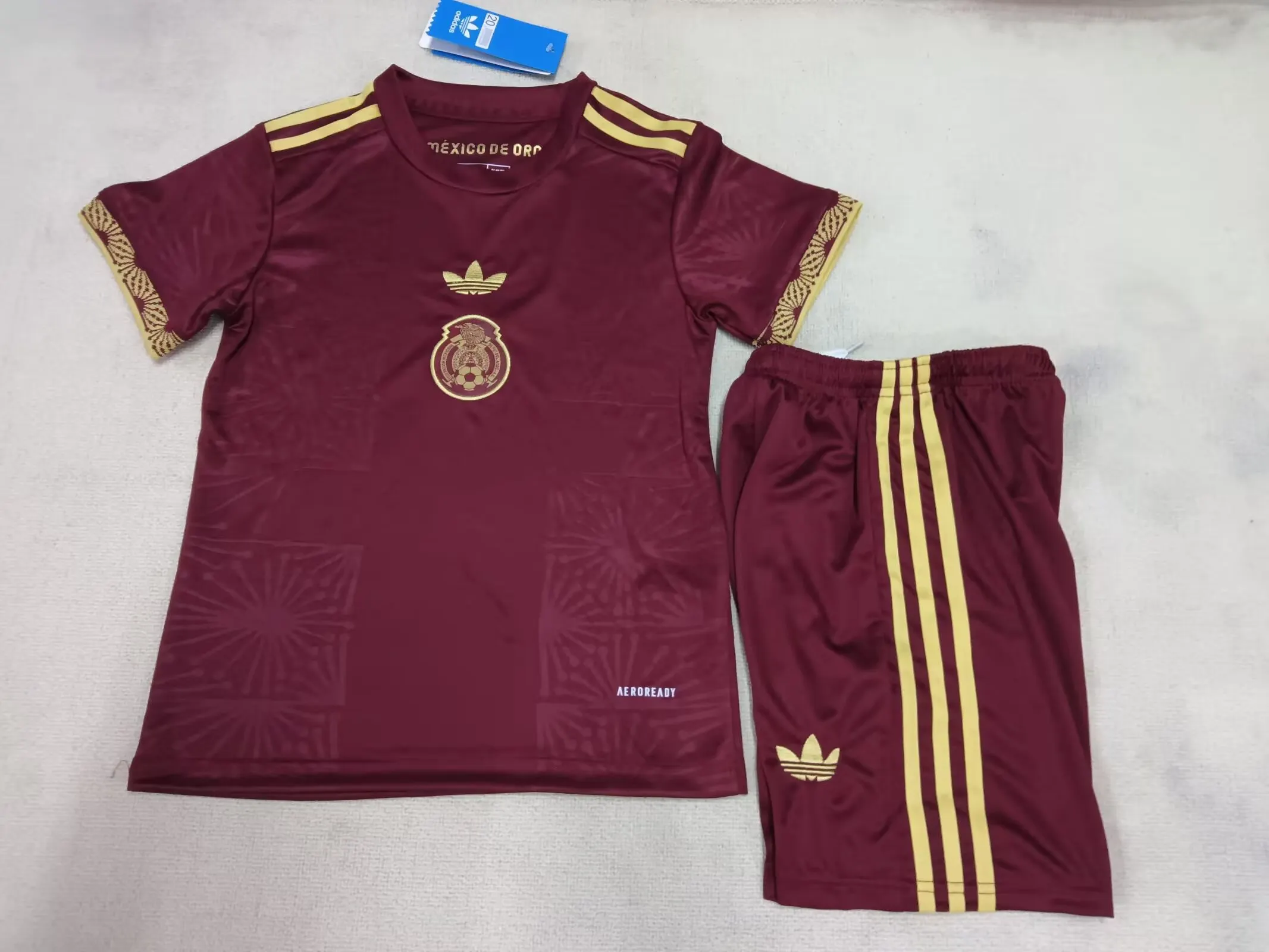 2025/2026 Mexico National Special Edition Red Football Shirt AAA fan-grade Kids Size