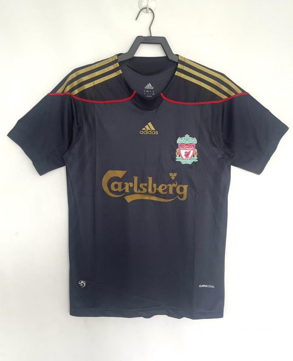 2009/2010 Retro Liverpool Camiseta de Visitante Calidad Tailandesa