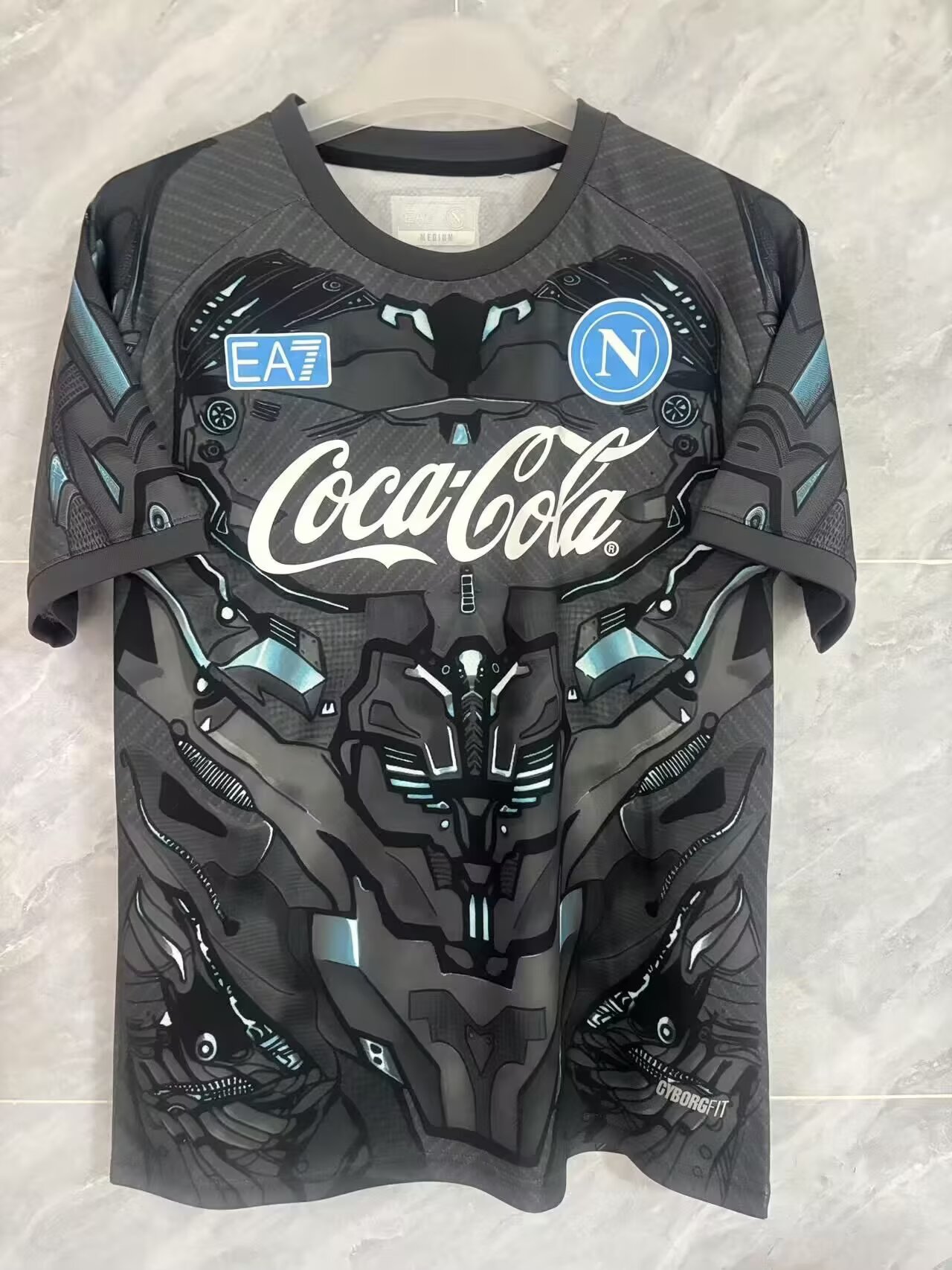 2025/2026 Napoli Training Suit Grey Football Jersey AAA fan-grade