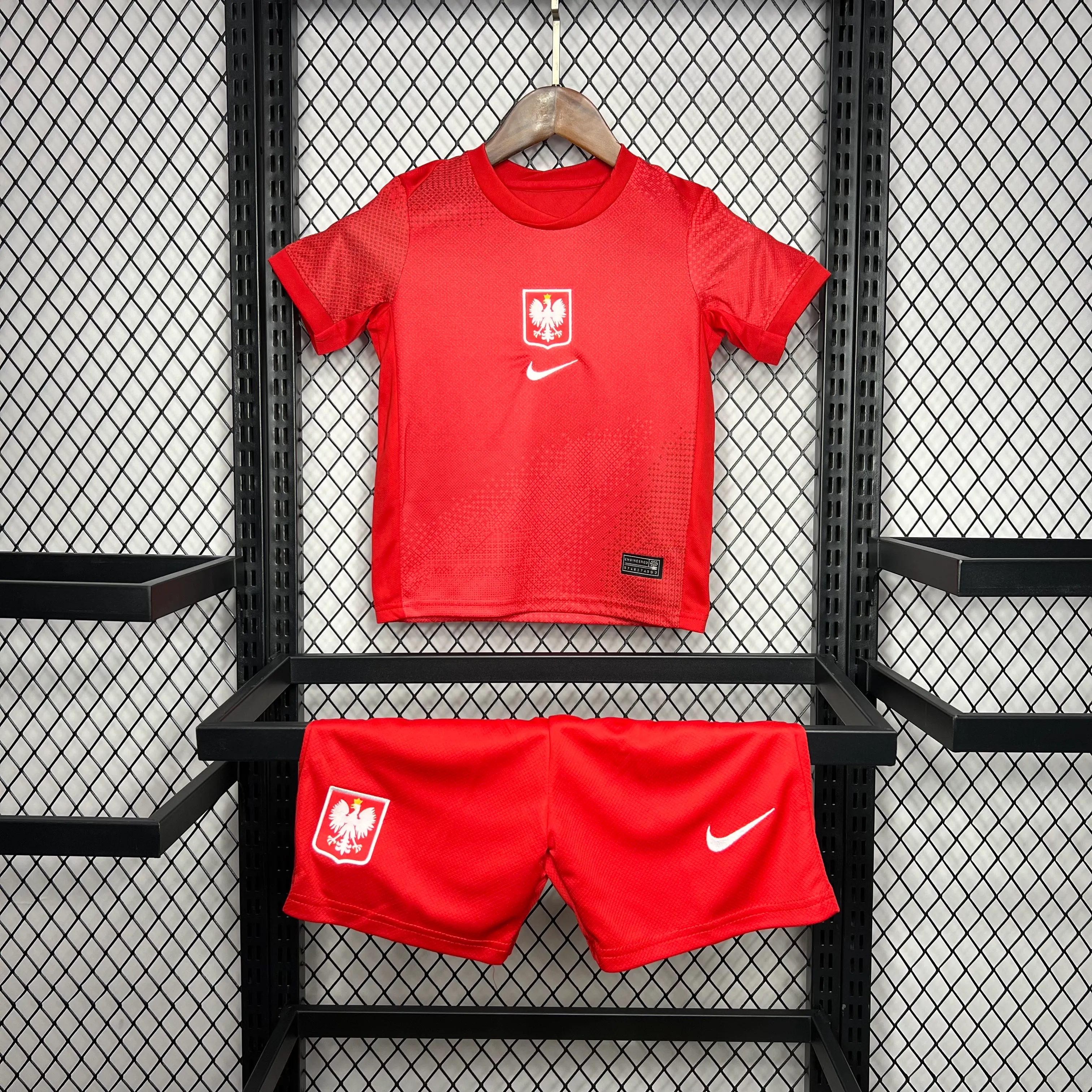 2024-2025 Poland Away Football Shirt AAA fan-grade Kids Size