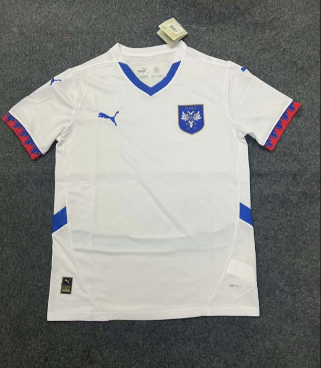 2024 Serbia National Team Away Football Shirt AAA fan-grade