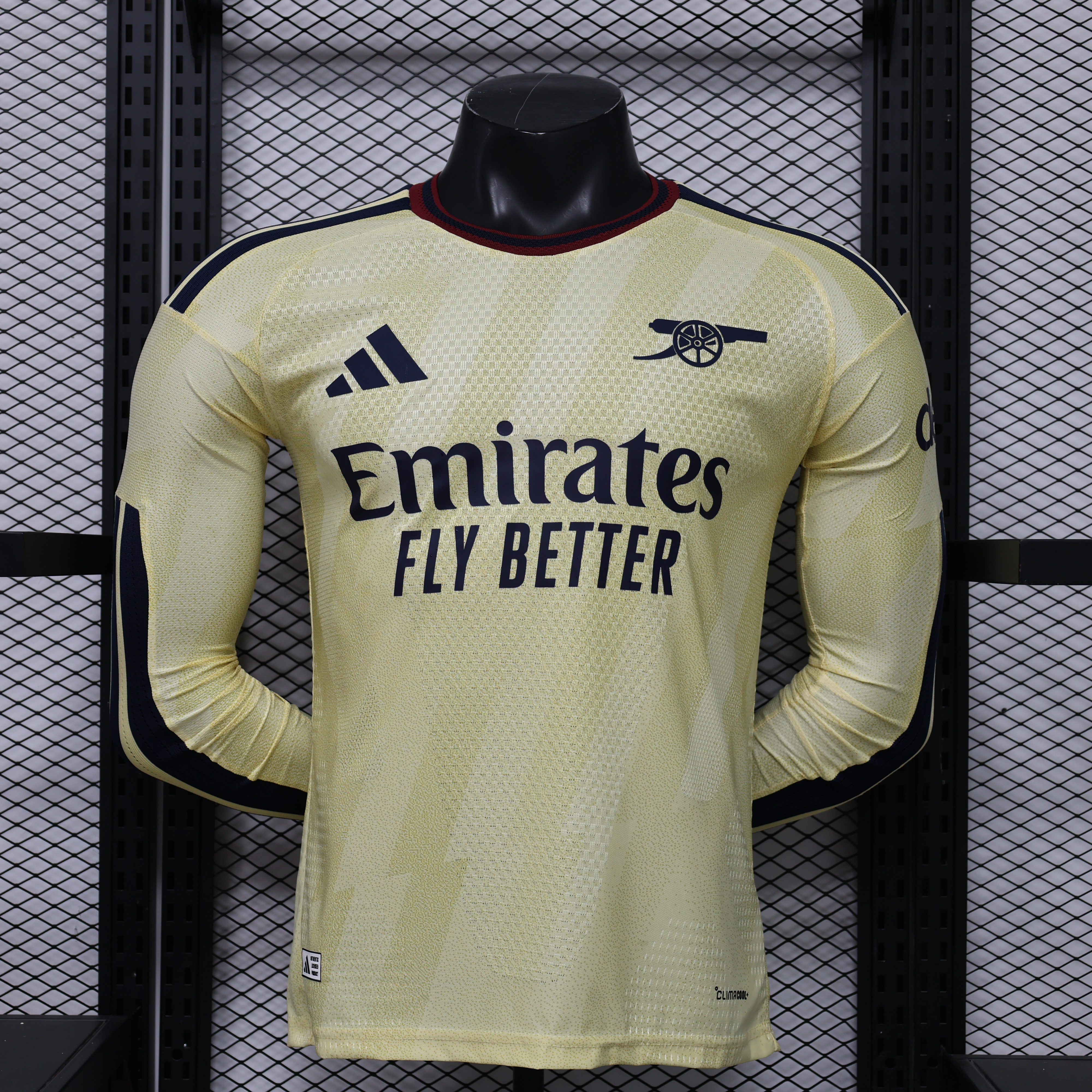 2026/2027 Long Sleeve Player Version Arsenal Third Away Football Jersey 1:1 Thai Quality