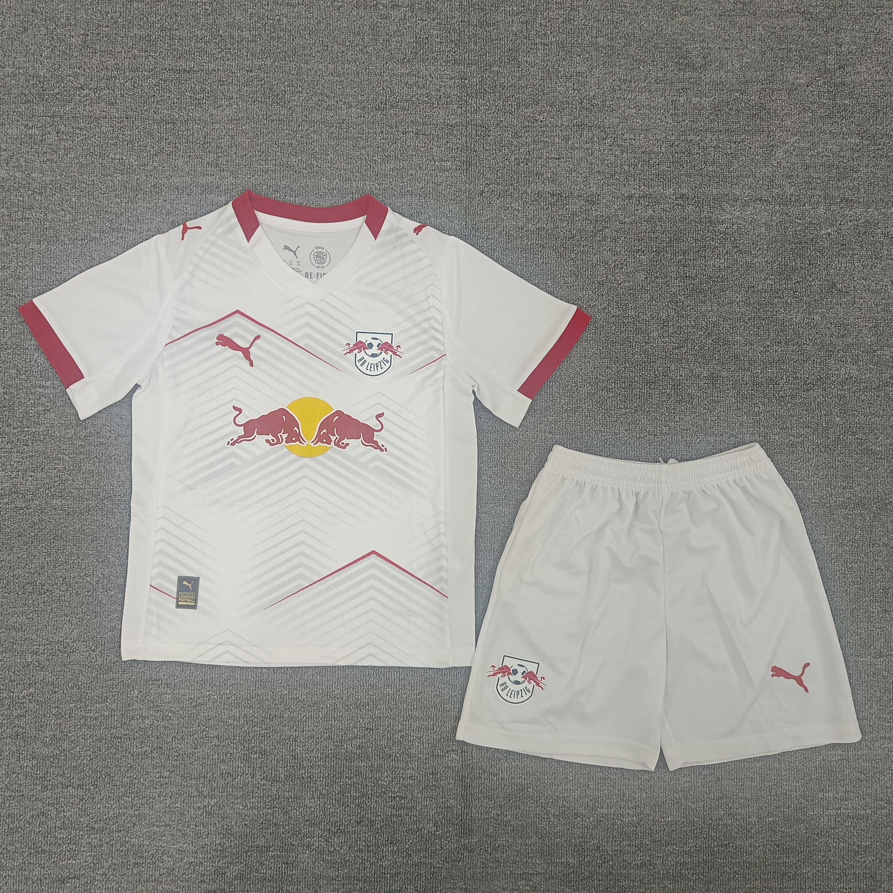 2025/2026 Leipzig Home Football Jersey AAA fan-grade Kids Size