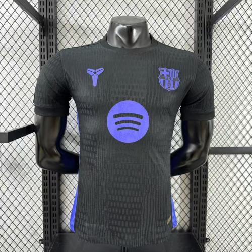2025/2026 Player Version Barcelona Joint Version Black Football Jersey AAA fan-grade