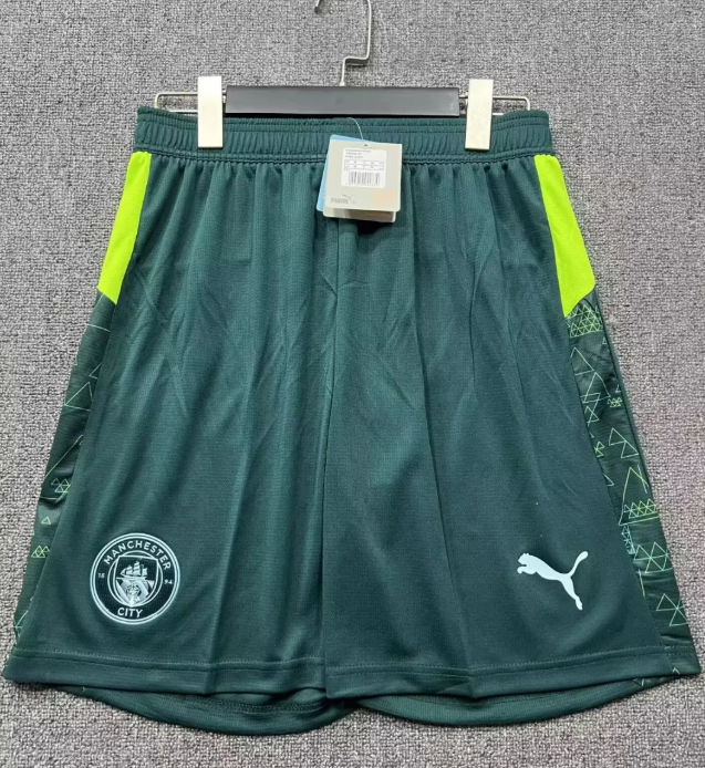 2025/2026 Manchester City Fourth Away Shorts AAA fan-grade