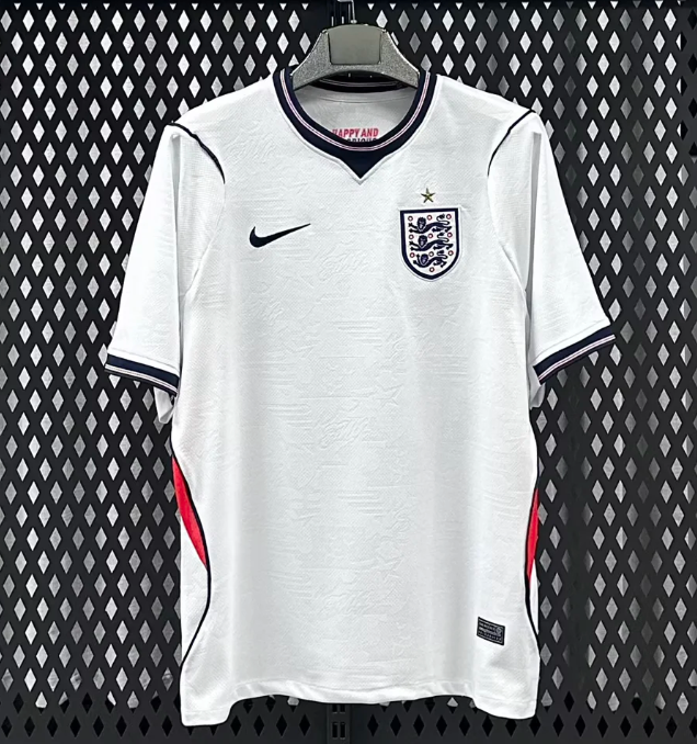 2026 England Home Football Shirt 1:1 Thai Quality