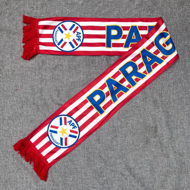 2026 World Cup Paraguay Fan Soccer Scarf