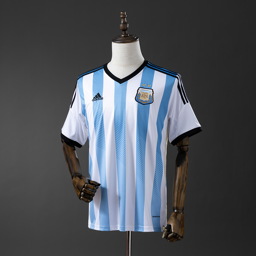 2014 Retro Argentina National Team Home Jersey AAA fan-grade