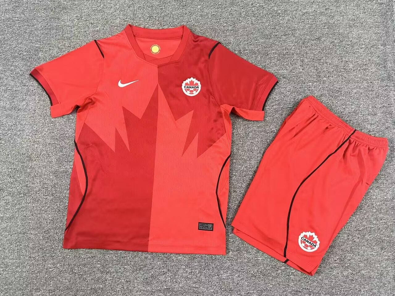 2026 Canada National Team Home Football Jersey 1:1 Thai Quality Kids Size
