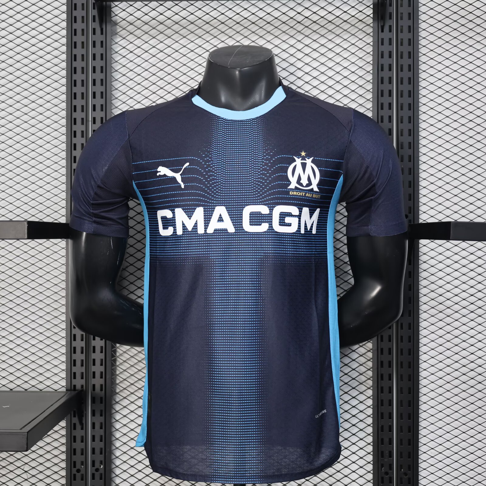 2025/2026 Player Version Olympique de Marseille Away Football Jersey AAA fan-grade