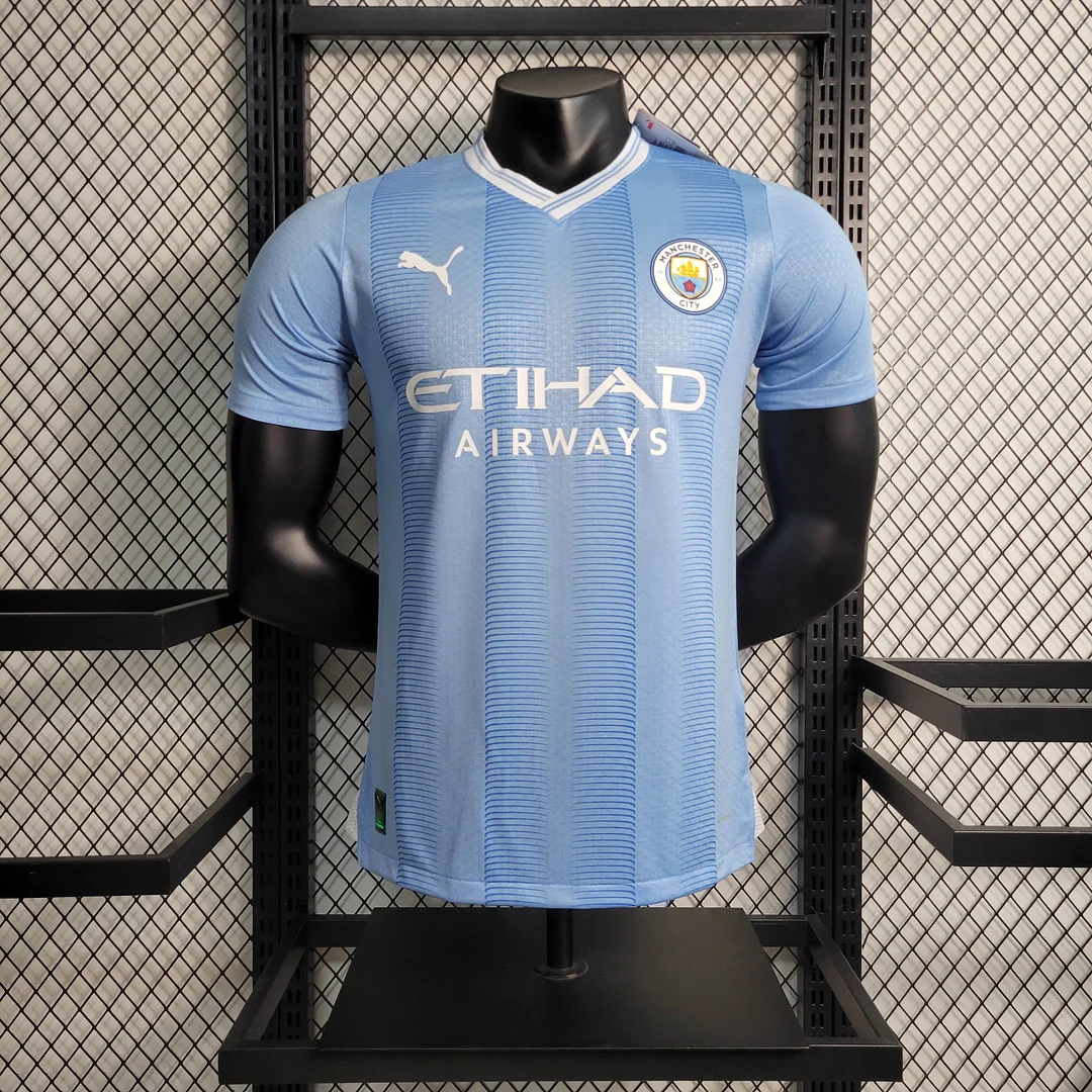 2023/2024 Player Version Manchester City Home Football Shirt AAA fan-grade