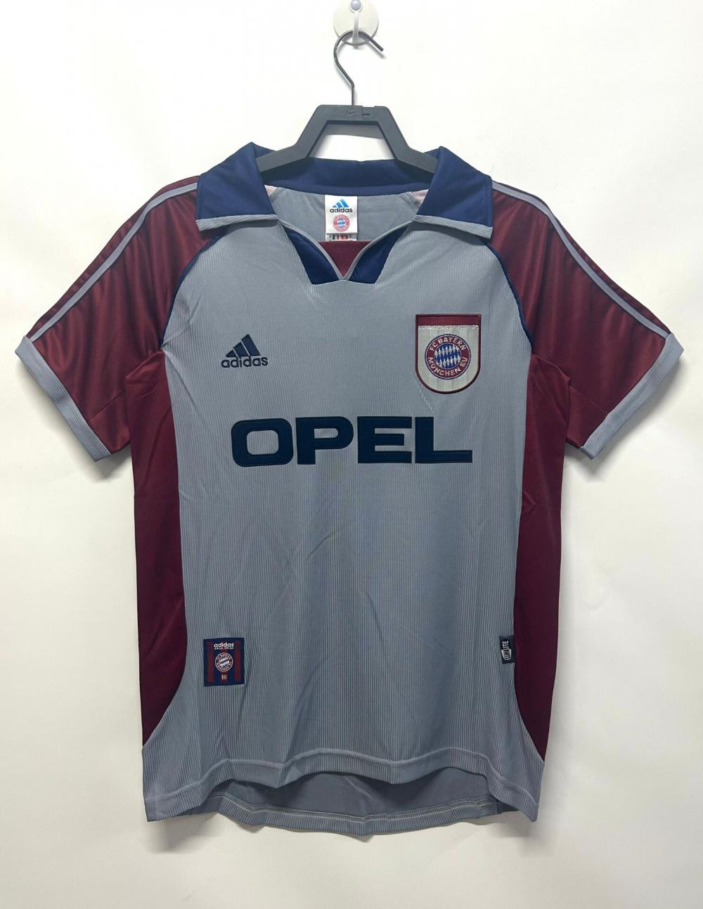 1998/1999 Retro Bayern Munich Away Football Jersey AAA fan-grade