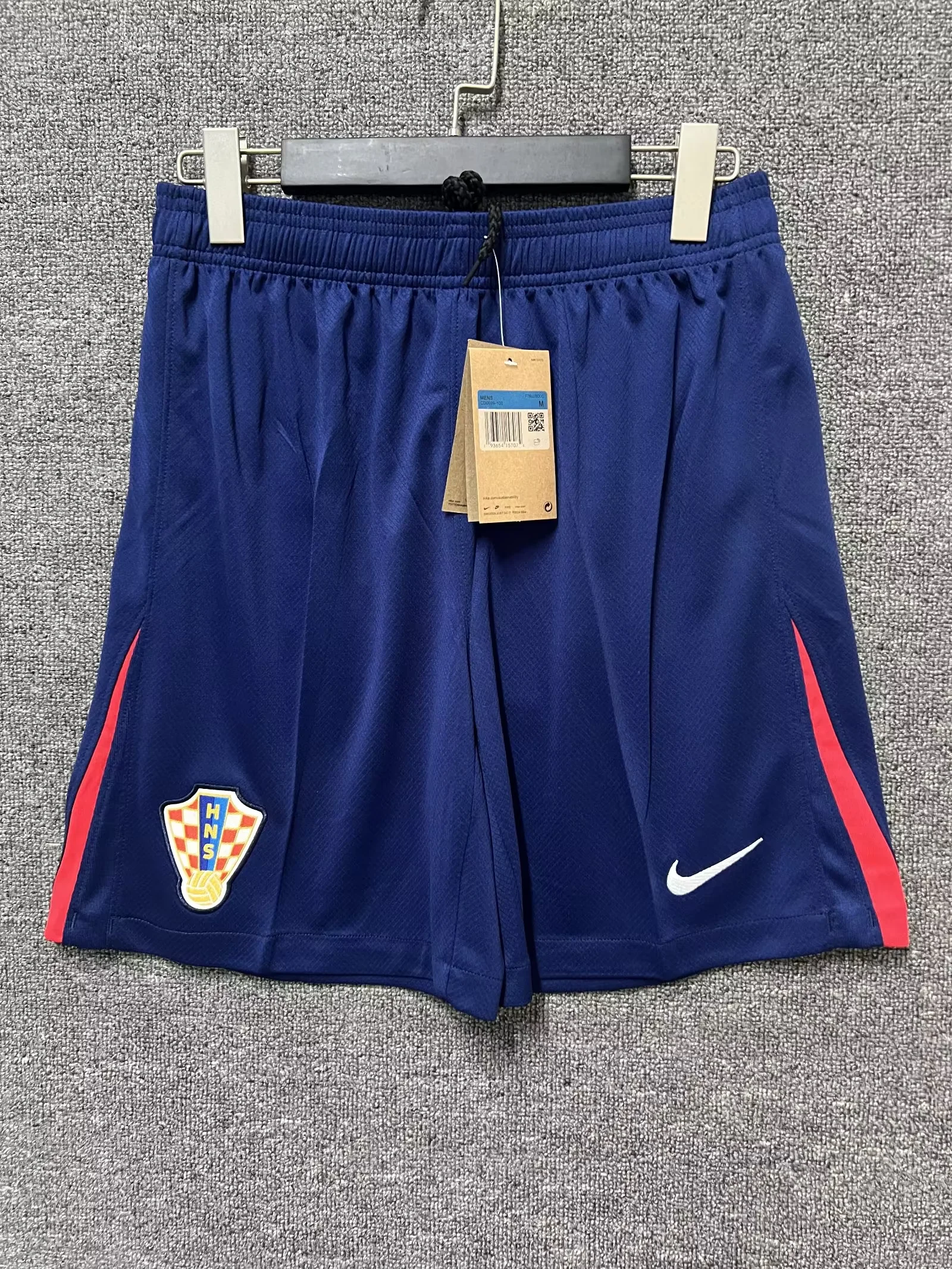 Short extérieur Croatie Équipe nationale 2024 Qualité thaï