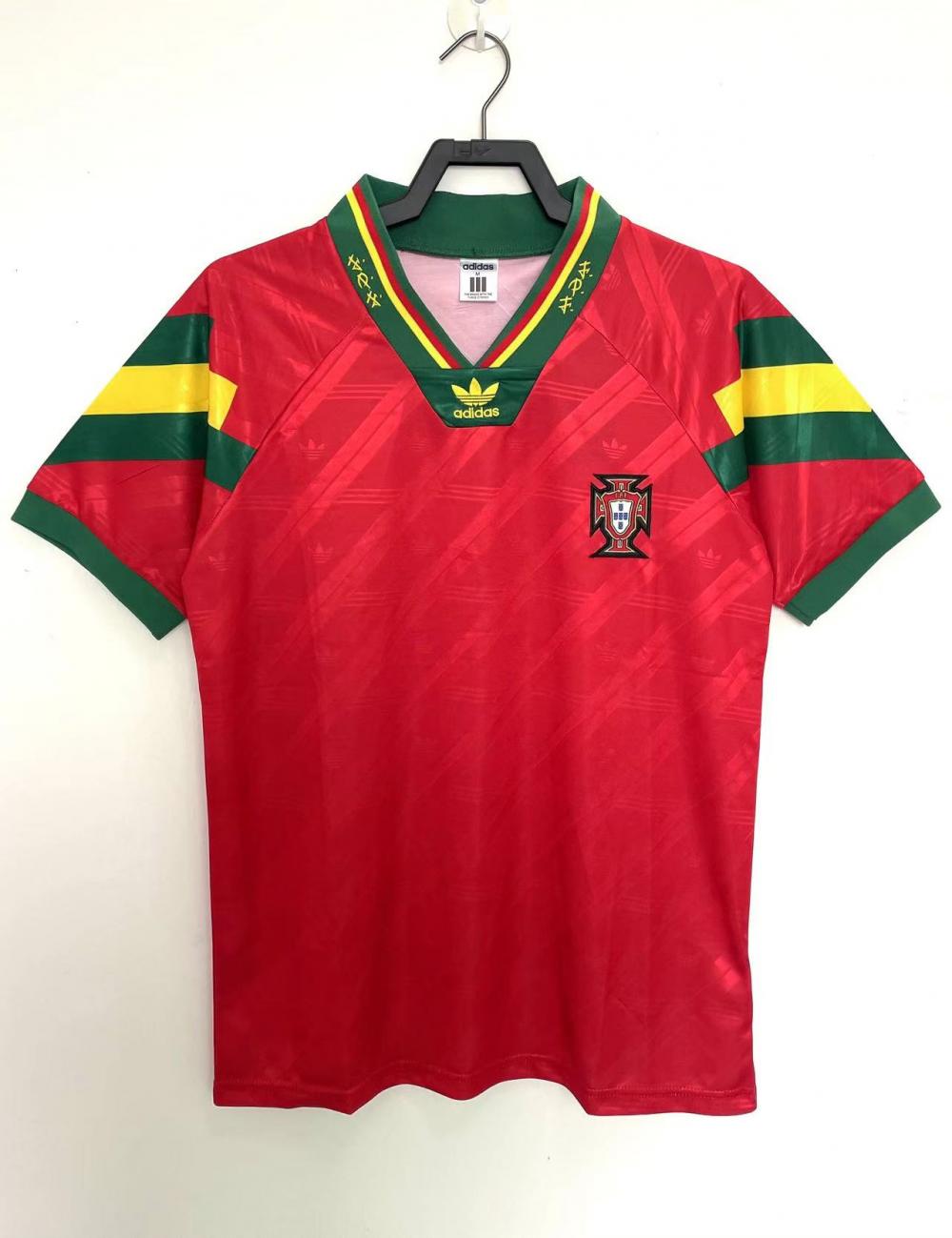 1992-1994 Retro Portugal Home Football Shirt AAA fan-grade