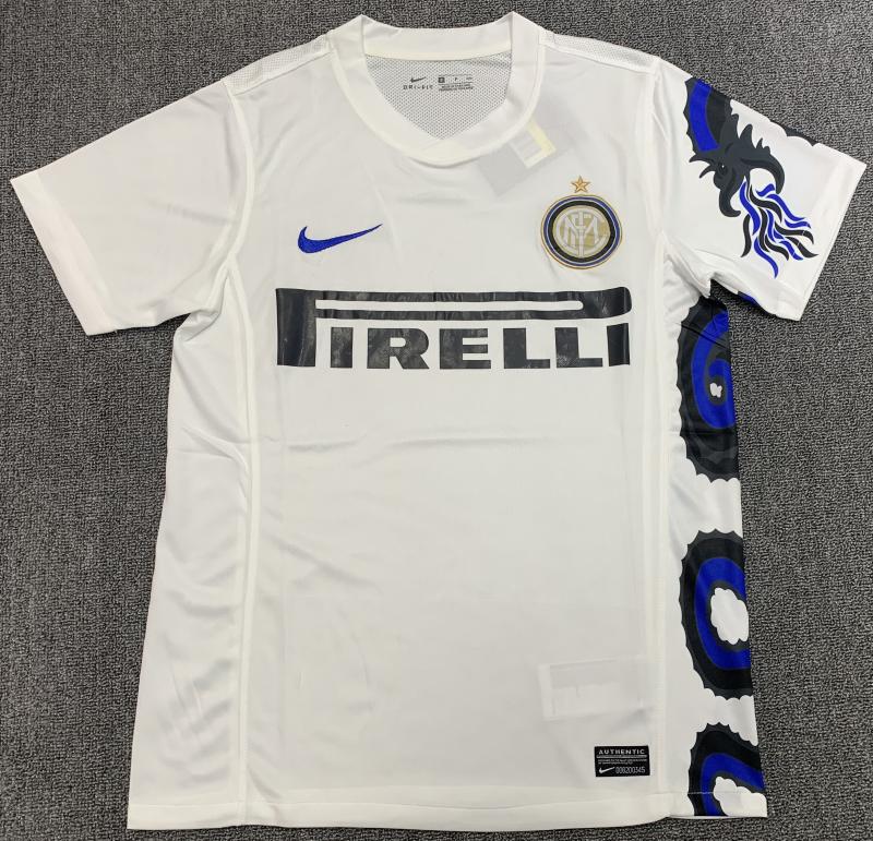 2009/2010 Retro Inter Milan Camiseta Visitante Calidad Tailandesa