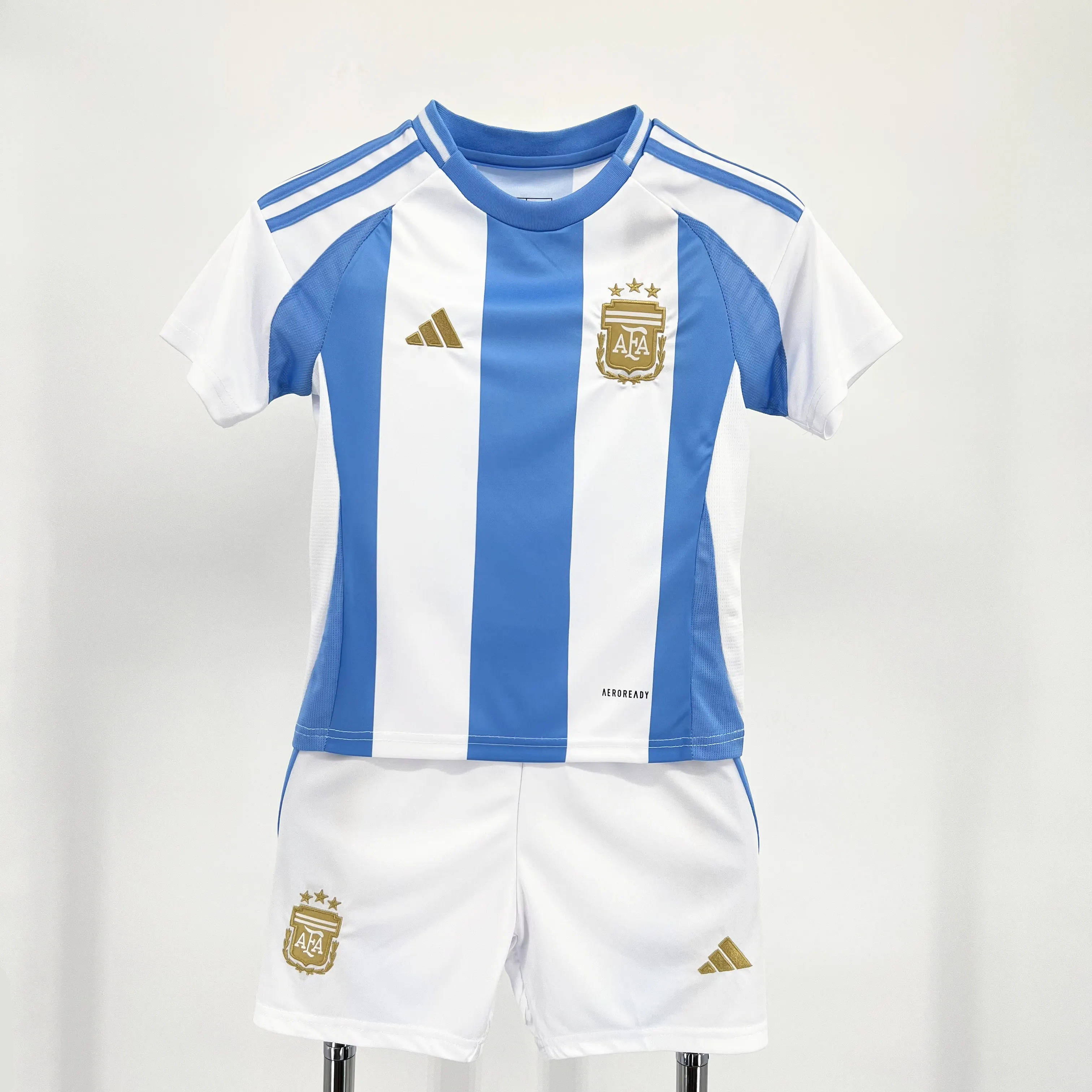 2024/2025 Argentina National Team Home Football Jersey AAA fan-grade Kids Size