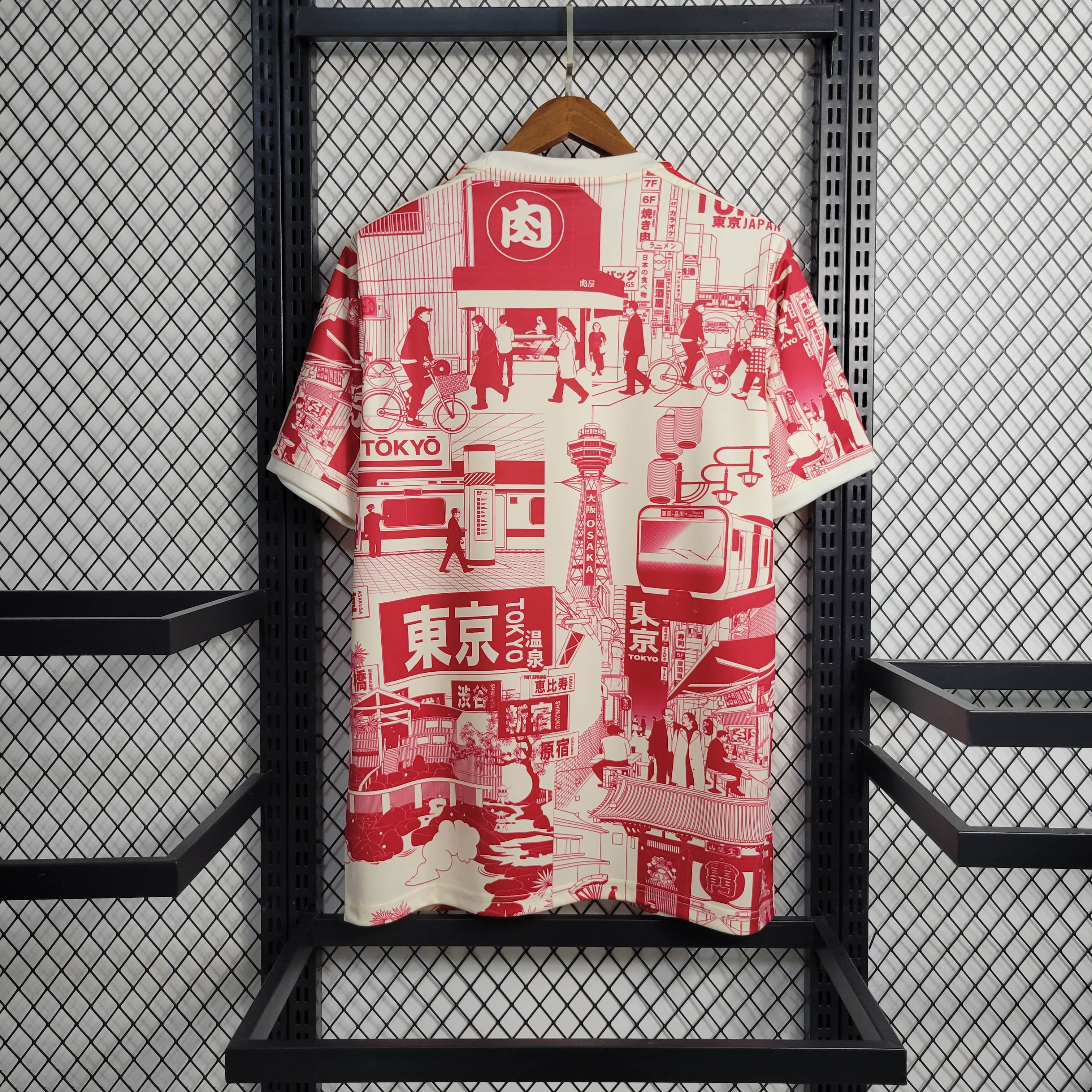 2023 Japan Tokyo Special Edition Red Football Jersey — view 2